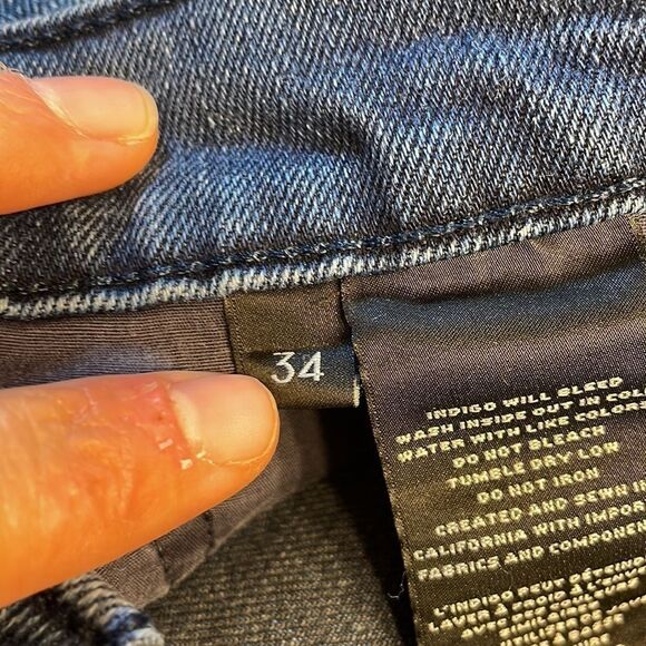 J Brand woman’s denim cut off shorts - Picture 10 of 12